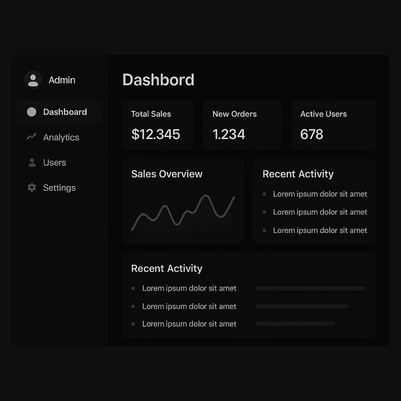 Demo admin
